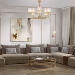 Настенный светильник 60144/1 золото