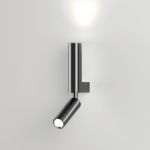 Настенный светодиодный светильник 40020/1 LED черный жемчуг