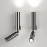 Настенный светодиодный светильник 40020/1 LED черный жемчуг