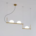 Подвесной светильник 70145/3 латунь