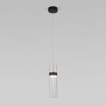 Подвесной светильник 50244/1 LED черный/прозрачный