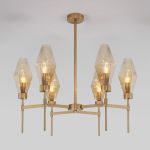 Потолочная люстра 60143/6 латунь