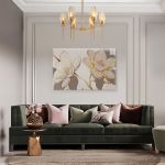 Потолочная люстра 60143/6 латунь