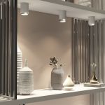 Потолочный светодиодный светильник Cors 25032/LED 10W 4200K белый/серебро