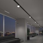 Трековый светильник 12 вт 4200K Lars черный Slim Magnetic 85033/01