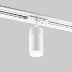 Трековый светодиодный светильник для однофазного шинопровода Riffe белый 9 Вт 4200K 85512/01 9W 4200K  белый однофазный