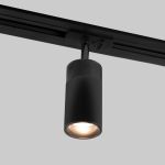 Трековый светодиодный светильник для однофазного шинопровода Riffe чёрный 9 Вт 4200K 85512/01 9W 4200K  чёрный однофазный