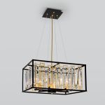 Умная подвесная люстра с хрусталем 377/6 Smart