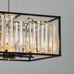 Умная подвесная люстра с хрусталем 377/6 Smart