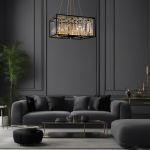 Умная подвесная люстра с хрусталем 377/6 Smart