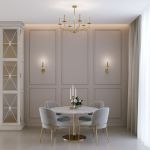 Умная потолочная люстра 60142/6 латунь