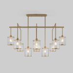 Умная потолочная люстра 60144/10 золото