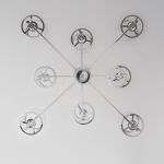 Умная потолочная люстра 60144/8 хром