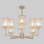 Умная потолочная люстра 60144/8 золото