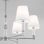 Умная потолочная люстра 60145/6 хром