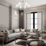 Умная потолочная люстра 60145/6 хром