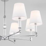 Умная потолочная люстра 60145/8 хром