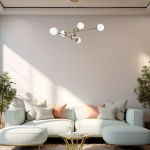 Умный подвесной светильник 70146/6 латунь