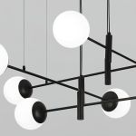 Умный подвесной светильник 70146/8 черный