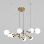 Умный подвесной светильник 70146/8 латунь