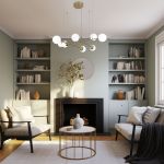 Умный подвесной светильник 70146/8 латунь