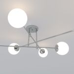 Умный потолочный светильник 30181/6 хром