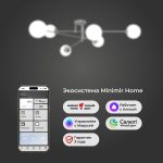 Умный потолочный светильник 30181/6 хром