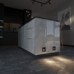 Встраиваемая LED подсветка с датчиком движения и изменяемой цветовой температурой (черный матовый) W1154608