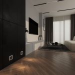 Встраиваемая LED подсветка с датчиком движения и изменяемой цветовой температурой (черный матовый) W1154608