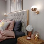 Бра в стиле лофт 70129/1 латунь