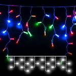 Гирлянда бахрома мульти 3*0,6м IP65 100-101
