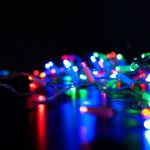 Гирлянда бахрома мульти 3*0,6м IP65 100-101