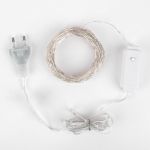 Гирлянда нить "роса" теплый белый 10М IP20 400-009