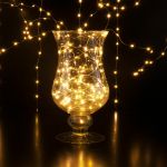 Гирлянда занавес "роса" теплый белый 2*2,6М IP20 200-006