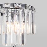 Напольный светильник с хрусталем 01137/3 хром