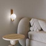 Настенный светильник с плафоном 40019/1