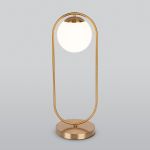 Настольная лампа с круглым плафоном 01138/1 золото