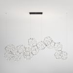 Подвесной светильник 90168/14 черный жемчуг