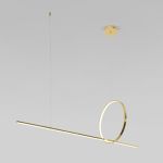 Подвесной светильник 90266/1 золото