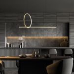 Подвесной светильник 90266/1 золото