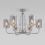 Потолочная люстра 60138/6 сатин-никель