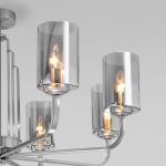 Потолочная люстра 60138/8 сатин-никель