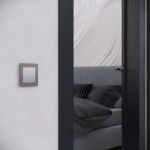 Рамка из акрила на 1 пост Acrylic графит W0012704