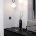 Рамка из акрила на 1 пост Acrylic графит W0012704