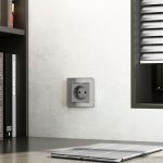 Рамка из акрила на 1 пост Acrylic графит W0012704