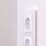 Рамка из акрила на 2 поста Acrylic белый W0022701