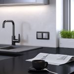 Рамка из акрила на 2 поста Acrylic черный W0022708