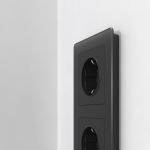 Рамка из акрила на 3 поста Acrylic черный W0032708