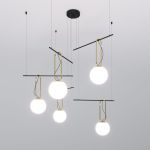 Умный подвесной светильник 70143/5 черный