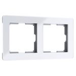 Рамка из акрила на 2 поста Acrylic белый W0022701